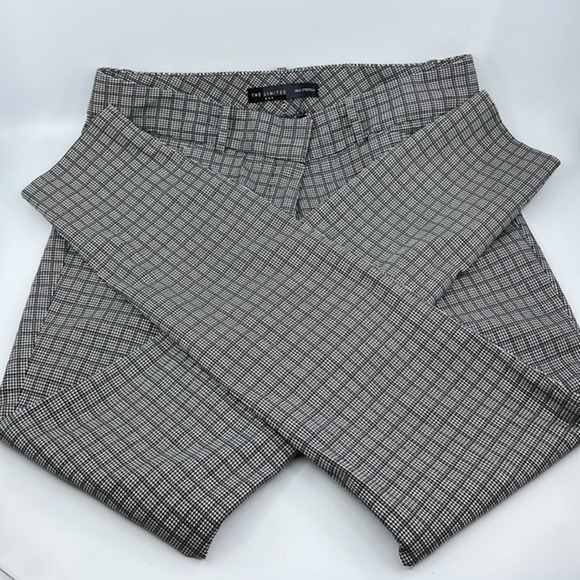 The Limited Ideal Stretch Plaid Ankle Pants:‎ Tapered Skinny Fit (Sz 6) - Picture 1 of 6